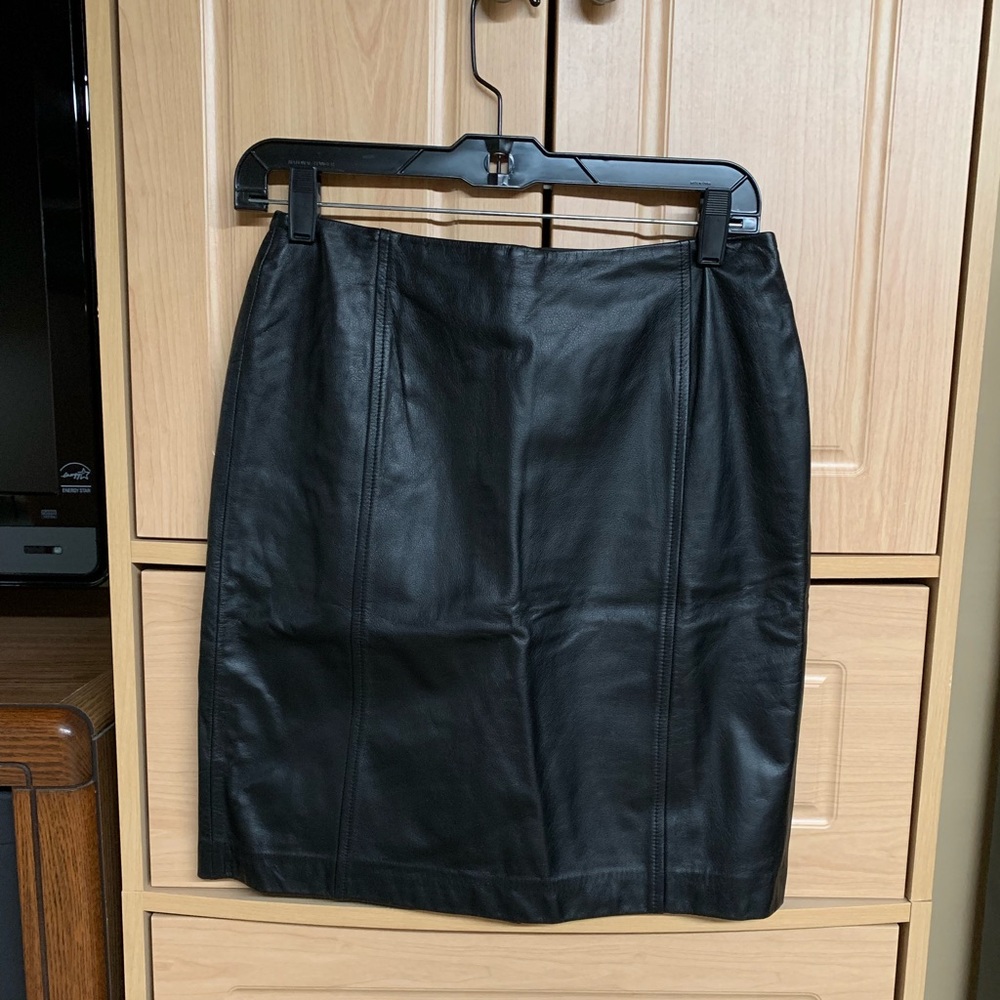 Leather Skirt